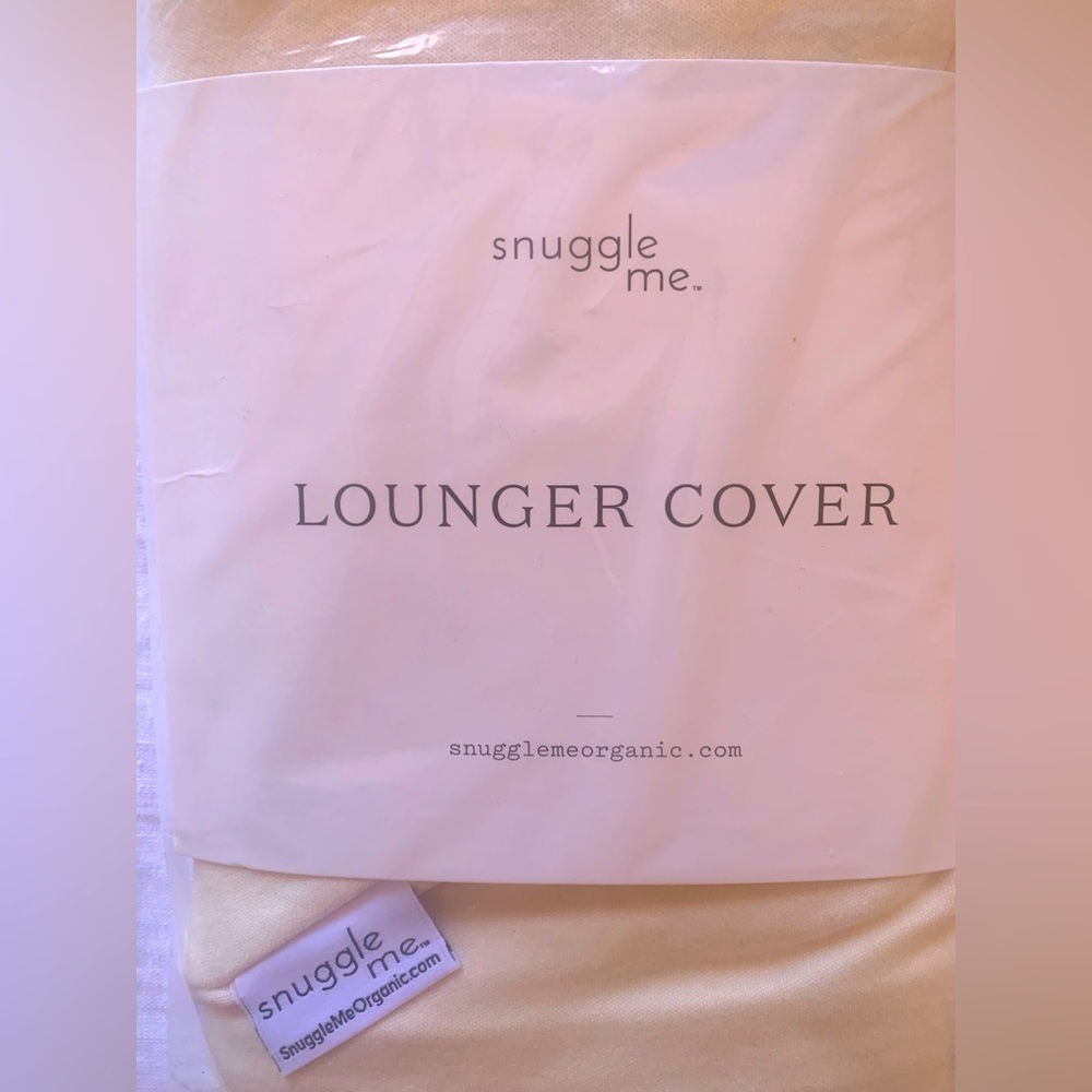 Snuggle me Organic lounger cover for baby